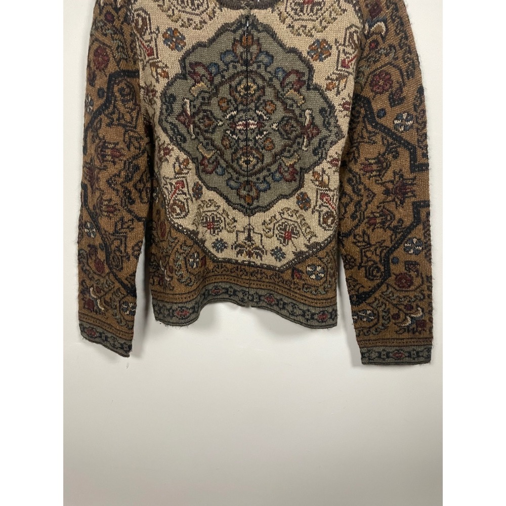 Peruvian Connection Alpaca Tapestry Pattern Zippe… - image 3